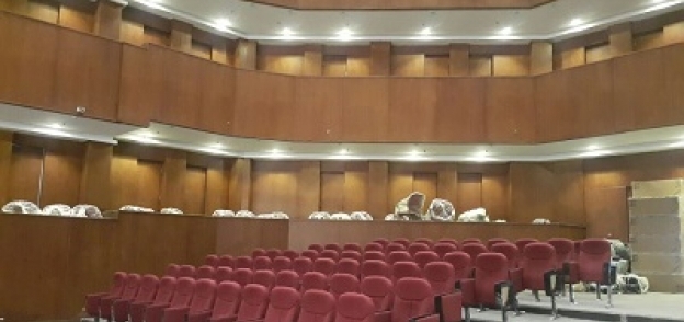 مسرح طنطا انتهت أعمال ترميمه ولكن دون افتتاح