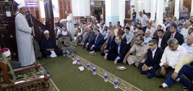 محافظ بني سويف ومدير الأمن يشهدان احتفالية ذكرى غزوة بدر