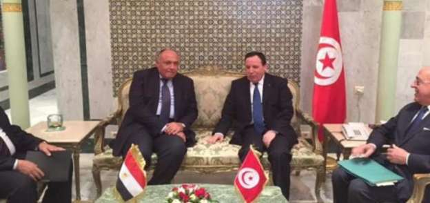 وزيرا خارجية مصر وتونس يبحثان الأزمة الليبية في القاهرة