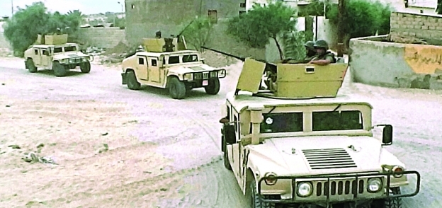 القوات المسلحة تواصل تطهير سيناء من البؤر الإرهابية