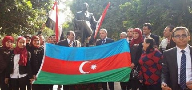 محافظ القليوبية مع سفير أذربيجان