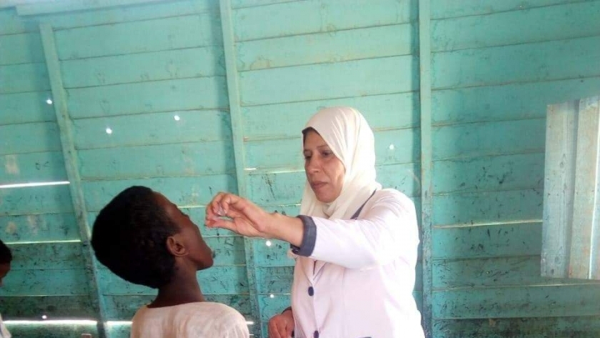 حملة تطعيم ضد شلل الاطفال جنوب البحر الأحمر