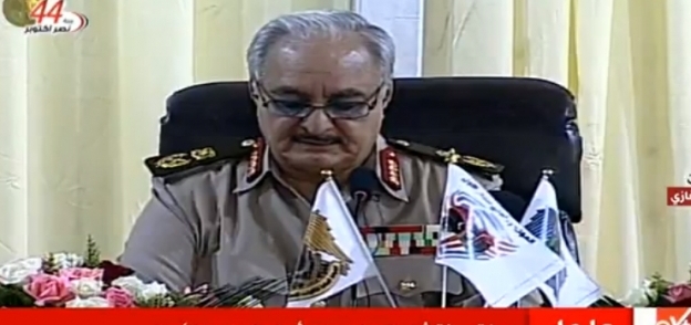 المشير خليفة بلقاسم حفتر القائد العام للقوات المسلحة الليبية