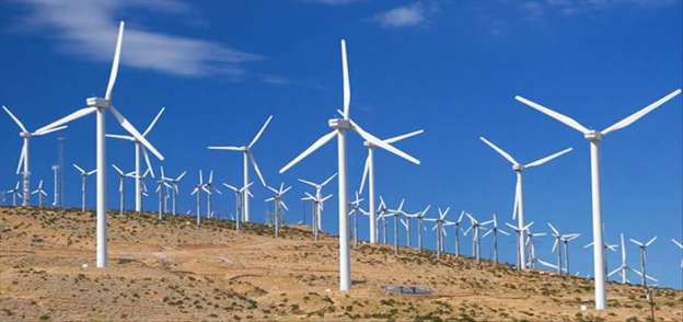 مشروع محطة توليد الكهرباء من طاقة الرياح"ارشيف"