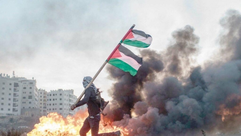 صمود أهل غزة- تعبيرية