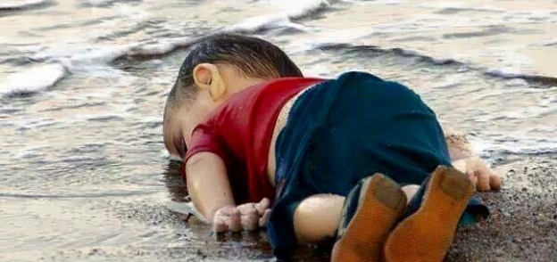 جثة الطفل السوري