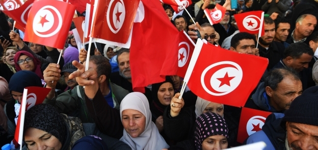 تواصل الاحتجاجات والمظاهرات فى تونس