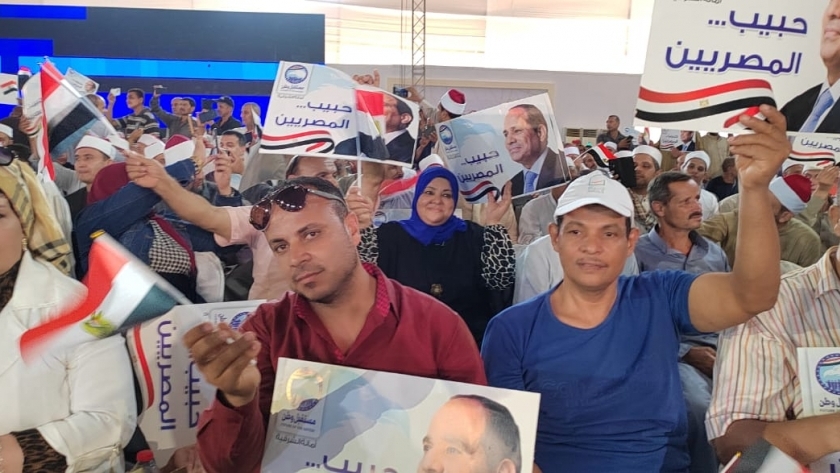 تأييد المواطنين لدعم الرئيس السيسي في الانتخابات المقبلة