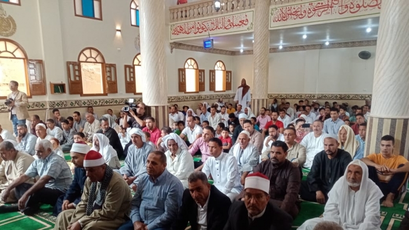 افتتاح مسجد في أبو حمص بالبحيرة