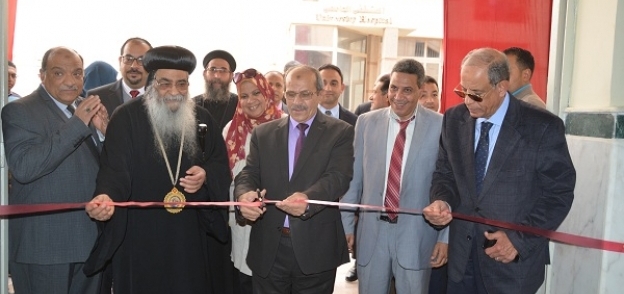 افتتاح المستشفى التخصصي الجديد ووحدة الأشعة المقطعية بجامعة الفيوم