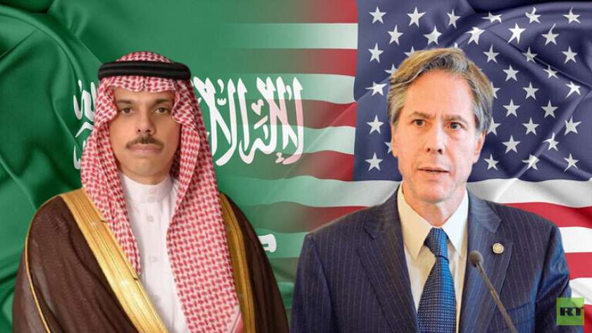 وزيرا الخارجية الأمريكي والسعودي