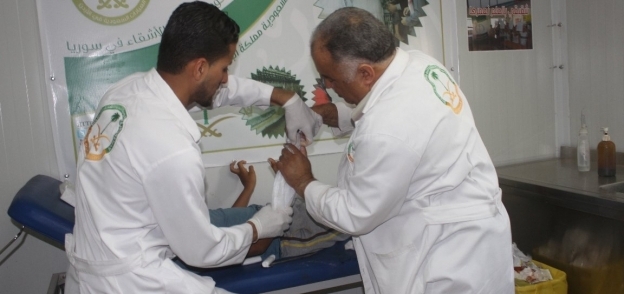 اطباء في مخيم الزعتري