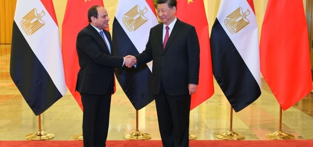 الرئيس عبد الفتاح السيسي خلال زيارته للصين