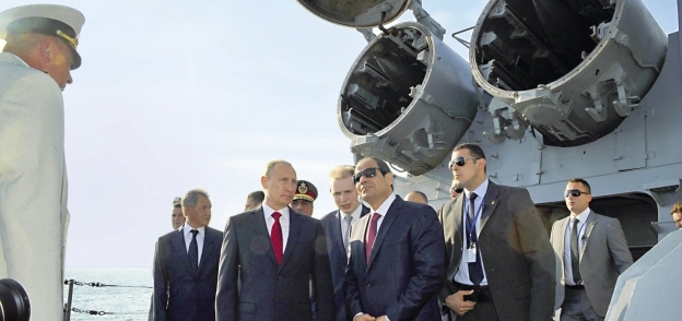 الرئيس «السيسى» خلال زيارته الأخيرة لروسيا
