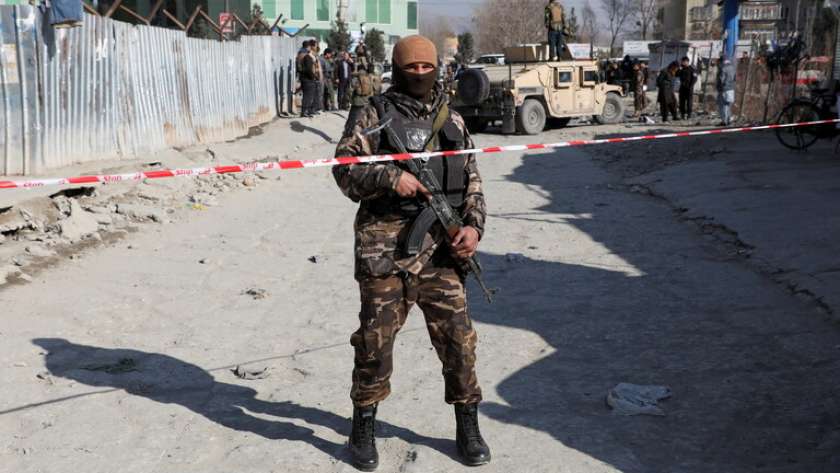 عناصر من الشرطة الأفغانية-صورة أرشيفية