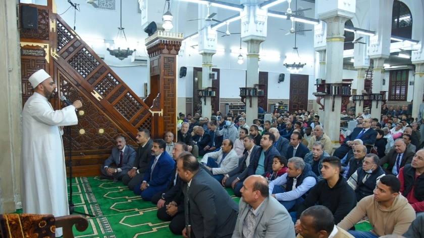 افتتاح مسجد سيدي جابر بالإسكندرية
