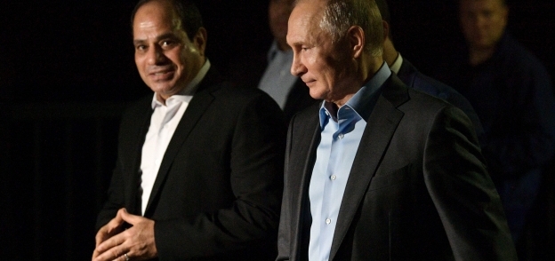 الرئيس عبد الفتاح السيسي والرئيس الروسي - صورة أرشيفية لاجتماعات بمدينة سوتشي