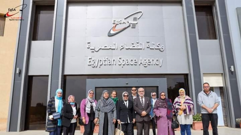 زيارة ميدانية لوكالة الفضاء المصرية