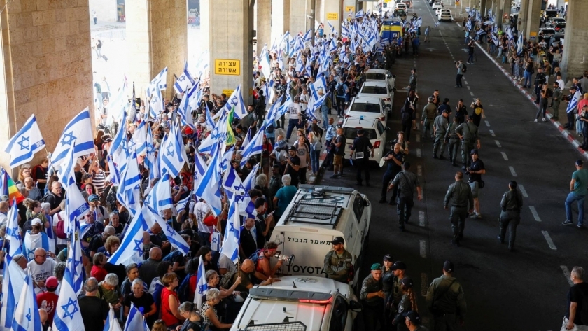 مظاهرات في تل أبيب"أرشيفية"