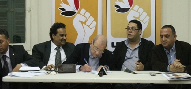 اجتماع المصري الديمقراطي الاجتماعي بمقر الحزب- أرشيفية