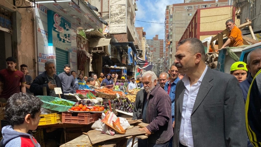 حملة على سوق زنانيري شرق الإسكندرية