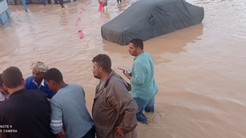 أمطار في محافظة مطروح