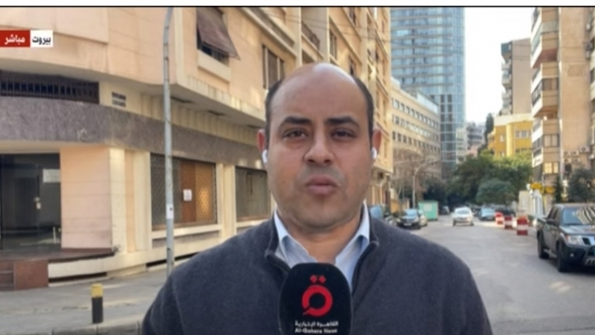 أحمد سنجاب مراسل قناة «القاهرة الإخبارية»