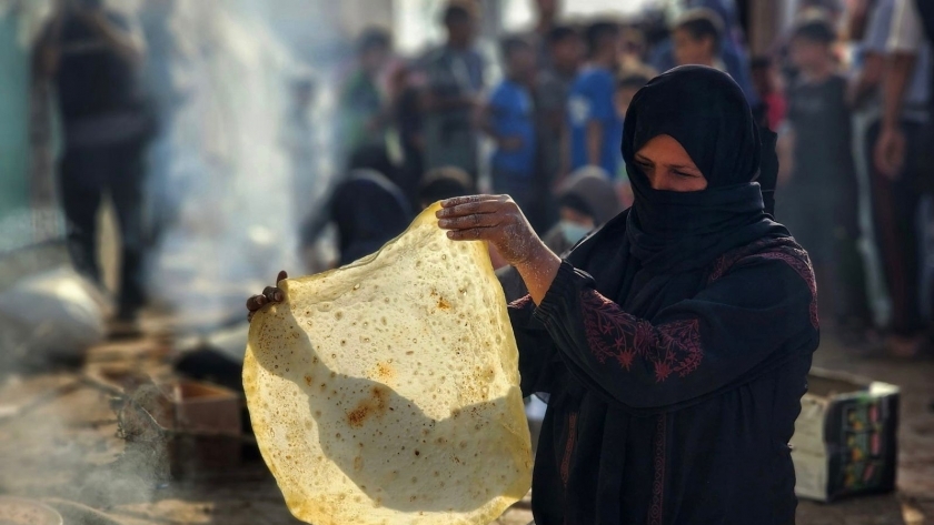 خبز الصاج الفلسطيني
