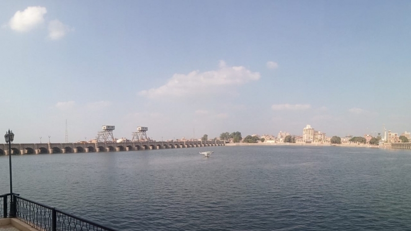 نهر النيل بالقناطر