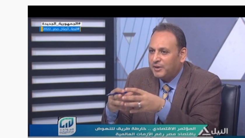 الدكتور عمرو صالح أستاذ الاقتصاد السياسي ومستشار البنك الدولي السابق