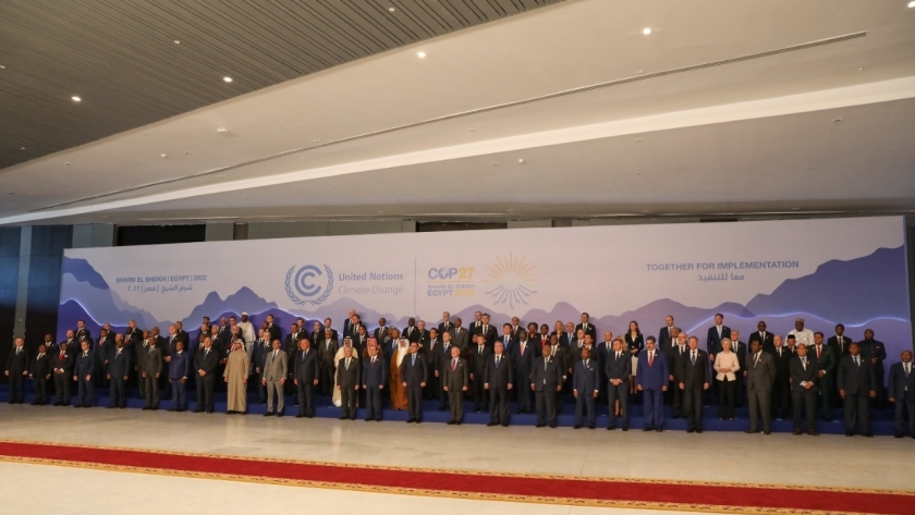 قادة العالم في مؤتمر المناخ