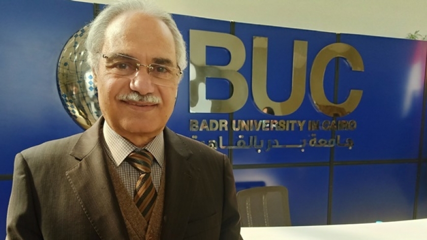 الدكتور الراحل فوزى تركى" رئيس جامعة بدر فى القاهرة