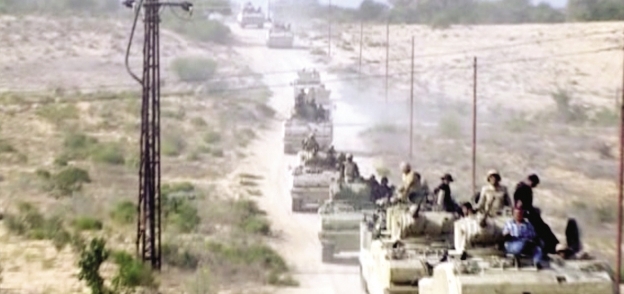 انتشار موسع لقوات الجيش فى سيناء