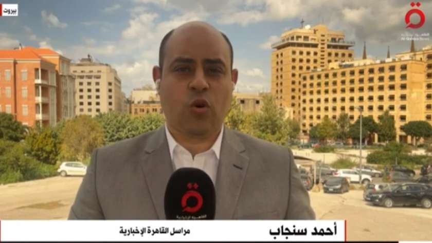 مراسل قناة «القاهرة الإخبارية» أحمد سنجاب