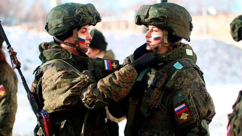 مجندات الجيش الروسي