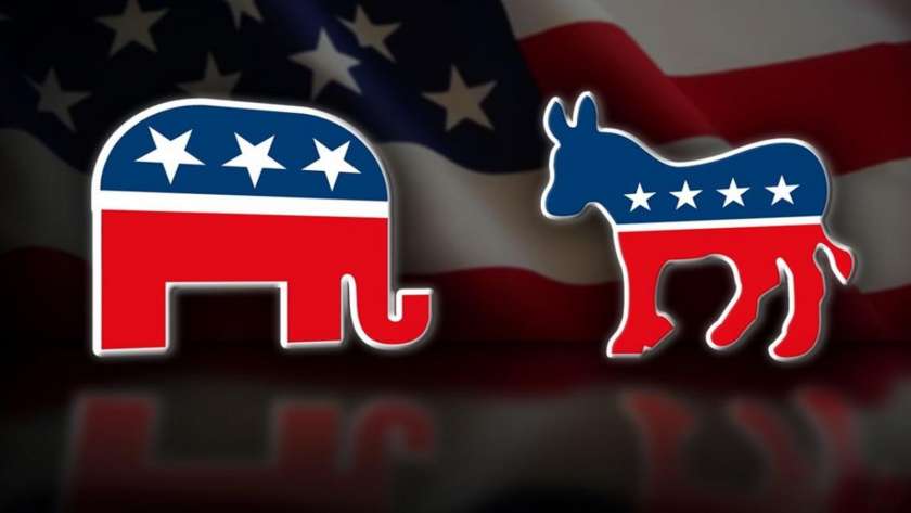 الفيل والحمار رمزي الحزبين الجمهوري والديمقراطي