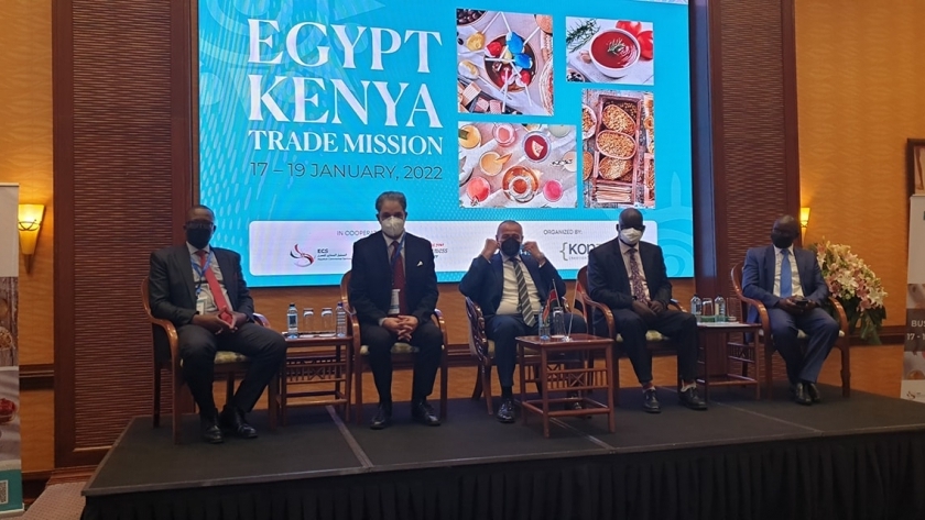 افتتاح فعاليات البعثة التجارية المصرية لكينيا