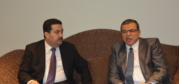 "سعفان" مع وزير العمل العراقي