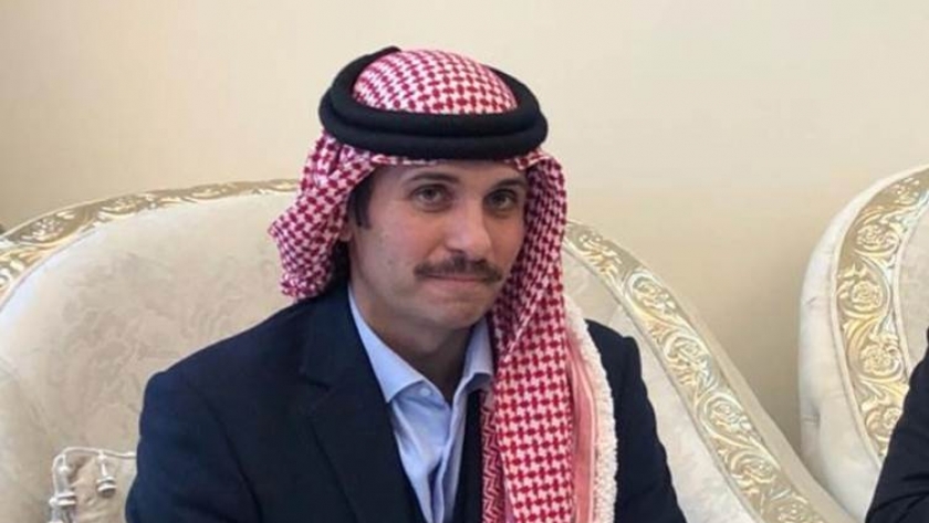 الأمير حمزة بن الحسين ولي عهد الأردن السابق وشقيق الملك