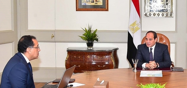 الرئيس عبدالفتاح السيسي خلال لقاء سابق مع "مدبولي"