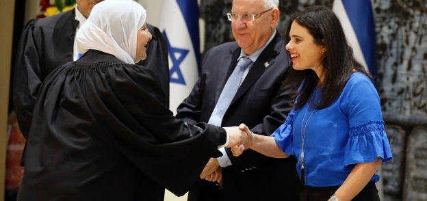 أول قاضية شرعية في إسرائيل تؤدي اليمين أمام الرئيس ريفلين