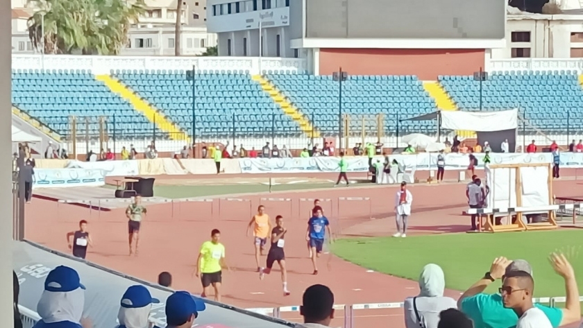 بطولة الجمهورية لألعاب القوى في ستاد الإسكندرية