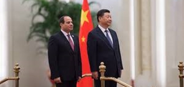 الرئيس السيسي والرئيس الصيني