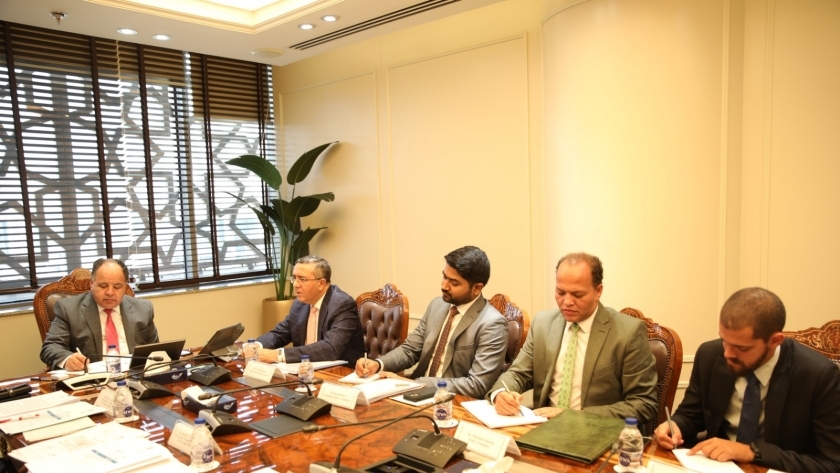 لقاء وزير المالية مع سفير الهند بالقاهرة