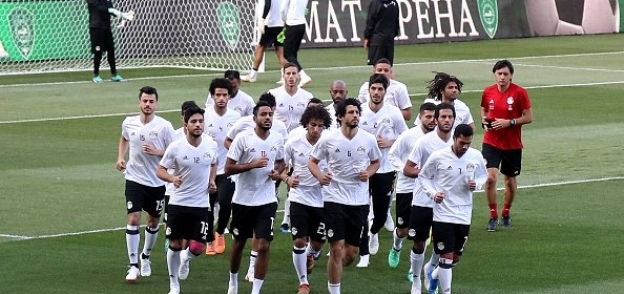 تدريبات المنتخب المصري في روسيا