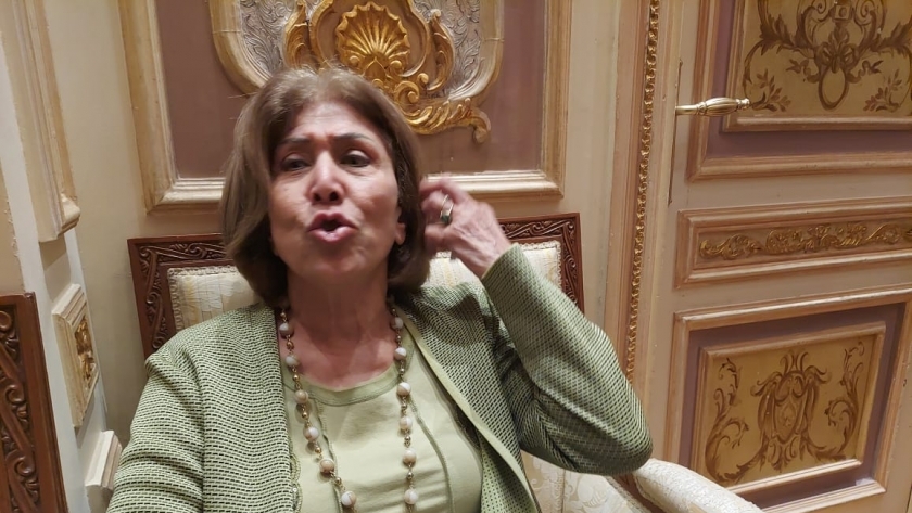 النائبة فريدة الشوباشي عضو مجلس النواب