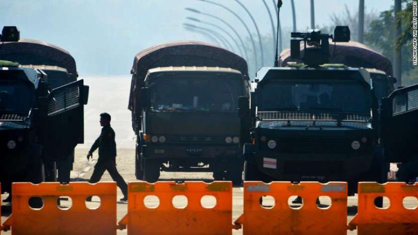 مقتل 6 من قوات الأمن بينهم شرطى منشق في هجوم وسط ميانمار