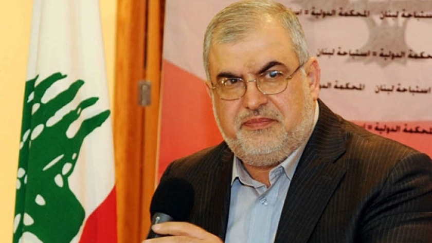 رئيس كتلة حزب الله في البرلمان اللبناني محمد رعد