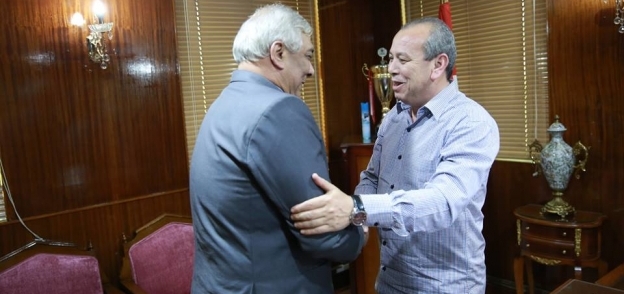 محافظ كفرالشيخ يستقبل اللواء خالد مرسي رئيس مدينة دسوق الجديد