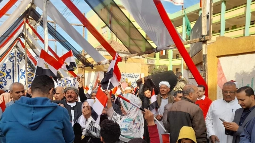 إقبال كثيف من المصريين على الانتخابات